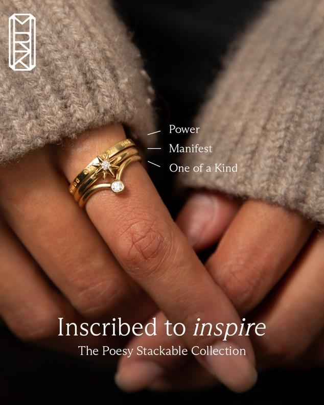 Inspired to inspire — portrait ad for Monica Rich Kosann